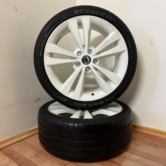 ŠKODA OCTAVIA RS 5x112 R18 ET51+LETNÍ 225/40R18 4m - 2