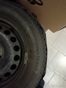 Zimní pneumatiky Continental včetně disků - 2