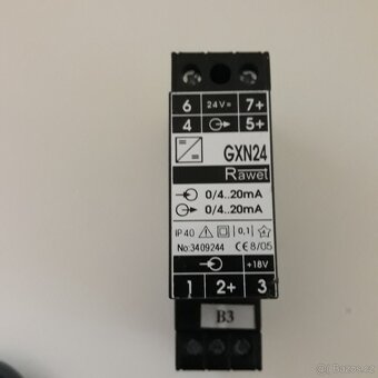 Galvanický oddělovač GXN24 0-10V /4-20mA - 2
