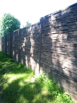 Betonový plot - 2