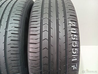 2ks letní pneu 205/55/17 Continental - 2