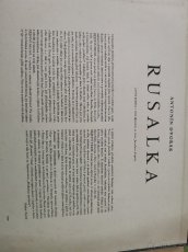 Antonín Dvořák Rusalka soubor 5 LP - 2