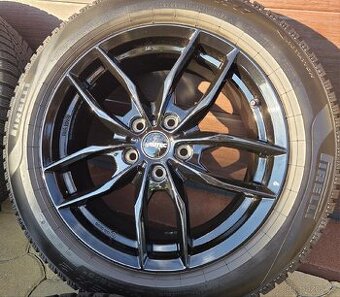 Zánovní zimní sada BMW X1 17" 5x112 pneu 225/55/17 VITO - 2