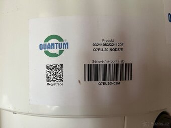 lynový bojler Quantum, model Q7EU-20-NODZ/E - 2