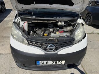 Nissan NV200 1.5d klima motor start 2013 - 2