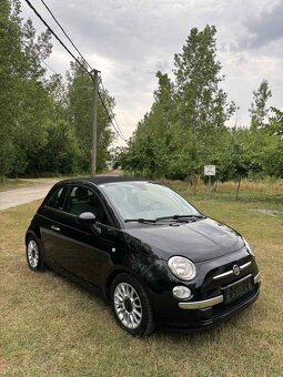 Fiat 500 C 1.2 Lounge Cabrio len s 89600 km - 2