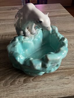 Starožitná šperkovnice lední medvěd - 2