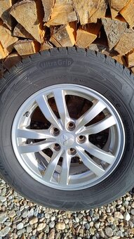 Zimní sada originál ALU kol Mitsubishi Outlander 16" - 2