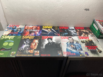 DVD filmy a časopisy - 2