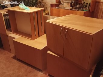 Postel s úložnými prostory, ruční výroba, větší - 2