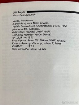 Prodám knihu Ve vrcholu pyramidy - 2