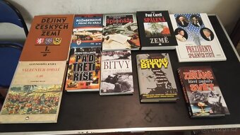 Knihy vojsko ,válka, a jiné . - 2