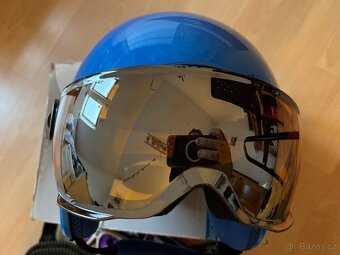 Lyžařská helma + chránič páteře - 2