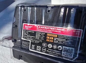 Milwaukee 6.0 Ah 2x nové - 2