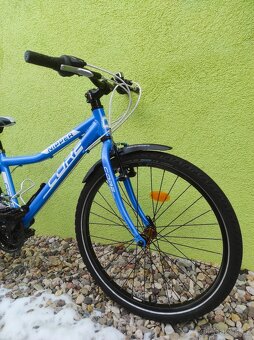 Značkové dětské kolo CORE NIPPER 24" (modrá) - 2