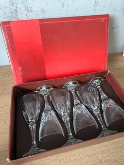 Skleničky sada 6ks Borocrystal Czechoslovakia - 2