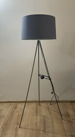 2x šedomodrá lampa Milano Tripod - 2