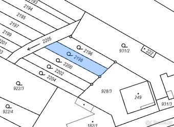Pronájem zahrady v obci Jetřabice 127 m2 - 2