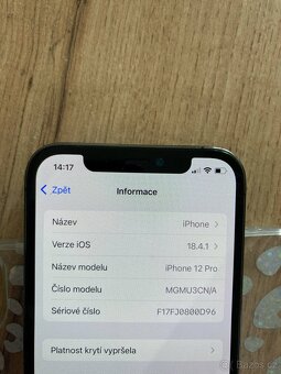 iPhone 12 PRO 512GB Grafitově Šedý KRÁSNÝ STAV - 2