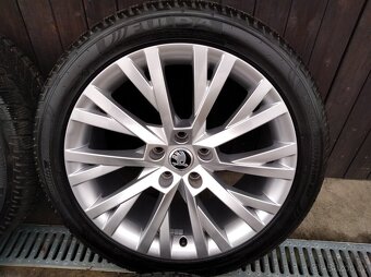 Zimní alu sada Škoda Superb III 18" 5x112 - 2