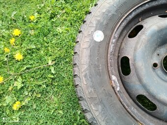 4xplechove disky s zimními pneu Vraník 195/65 R15 - 2