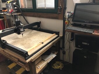 CNC Frézka+Laser Combo,Open Builds 900x1500 mm - 2