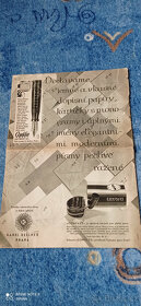 dobové reklamy 20-30 leta - 2