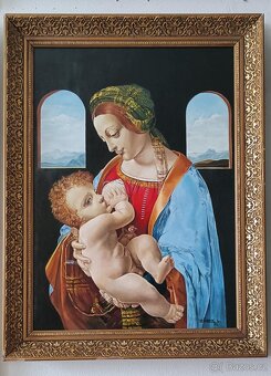 Mona Lisa-ručně malované kopie-realistické obrazy - 2