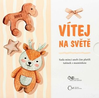 13 SAD OBĚŽNÝCH MINCÍ ČESKÉ REPUBLIKY v b.k. - 2