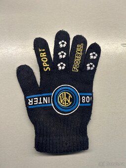 Rukavice zimní Inter Milan modré - 2