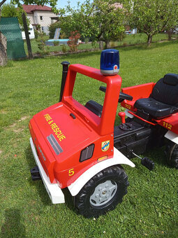 Šlapací traktor Rolly Toys rollyUnimog Fire - 2
