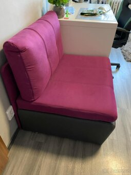 NOVE rozkládací křeslo s úložným prostorem - 2