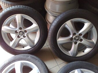 alu kola 5x100 r15 original škoda 195/55/15 - 2