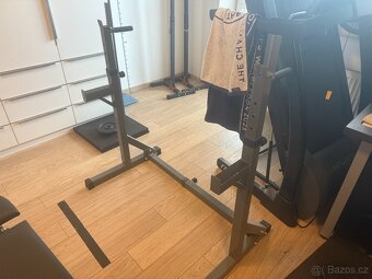 Stojan na činku TRINFIT Rack HX3 2v1 - 2