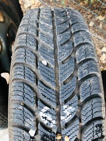 13" plechový disk 4x100 + ZIMNÍ PNEU Sava Eskimo S3+ - 2