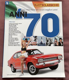 Motoristické časopisy - Ruoteclassiche venované 70-kám - 2