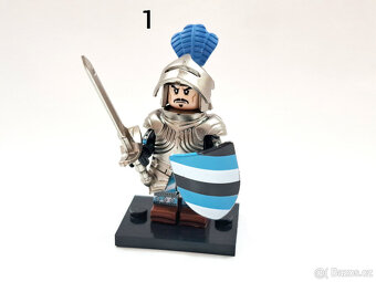 Minifigurky Gotičtí rytíři (1), typ Lego - 2