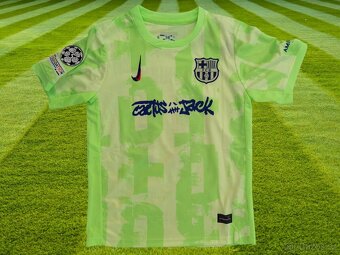 Raphinha #11 dres FCB green Travis Scott - 2