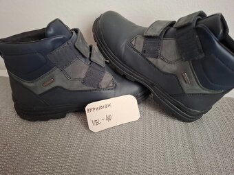 Dámské kožené kotníkové boty, vel-40 ,značka Amphibiox,nové - 2