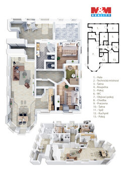 Prodej rodinného domu, 130 m², Hluboš - 2