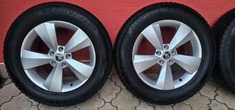 Originál alu Škoda Kodiaq 5x112 215/65 R17 - 7,5mm - 2