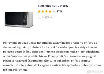 Mikrovlnná trouba - 2