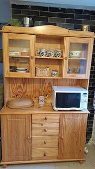 Kuchyňský příborník IDEA – komplet s nástavcem - 2