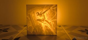 Obrázek s led svíčkou - 2