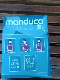 Manduca Sling šátek, barva chilli - 2