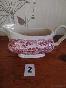 Anglický porcelán - omáčníky - 2