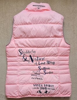 Dámská péřová vesta Soccx - 2