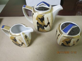 keramická souprava dovoz Egypt - 2