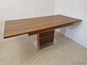 Nový rozkládací stůl OŘECH 90x140+45 cm - 2