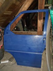 Vw T4 přední dveře. Origo bez koroze - 2